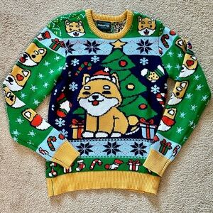 GeekNet Shiba Inu Christmas Sweater